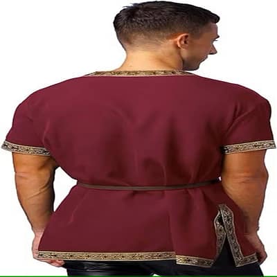 FEESHOW Mens Medieval Renaissance Shirt
