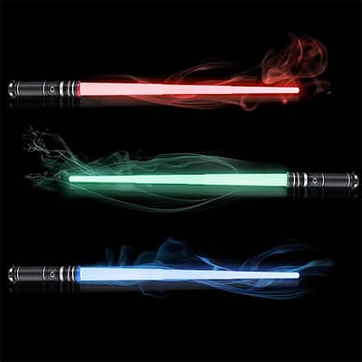 7 Colors Changeable Retractable Lightsaber Sword