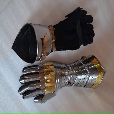 Antique gifts 2019 Metal Knight Style Gauntlets