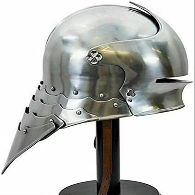 Medieval Knight German Sallet Helmet