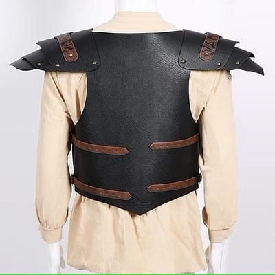 Viking Warrior Chest Armor Medieval PU Leather