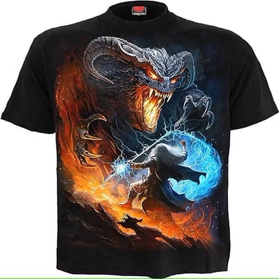 Spiral – Infernal Duel – T-Shirt Black