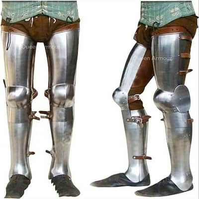 Queen Armour New Medieval Leg Knight