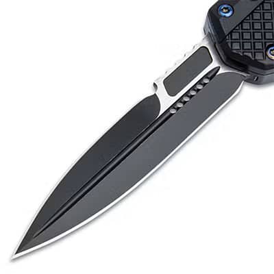 Black and Blue Dagger OTF Knife