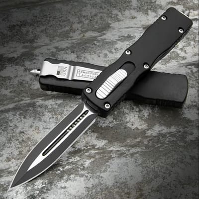 Black Dagger Automatic OTF Knife