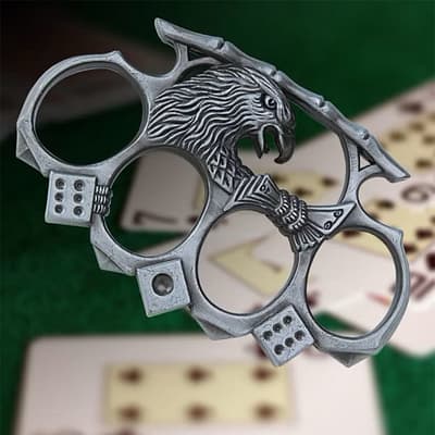 Lucky Eagle Paperweight – Knuckle Duster