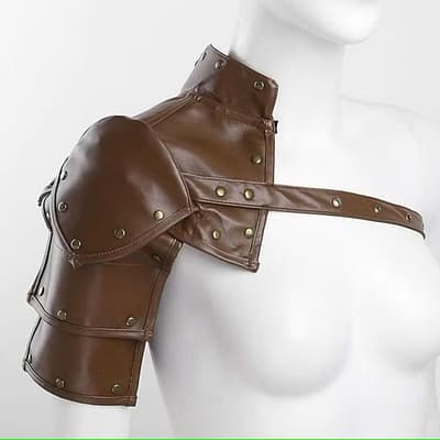 YiZYiF Faux Leather Shoulder Armor