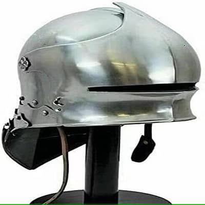 Medieval Knight German Sallet Helmet