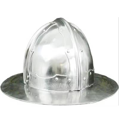 Queen Armour Medieval Kettle Hat Helmet